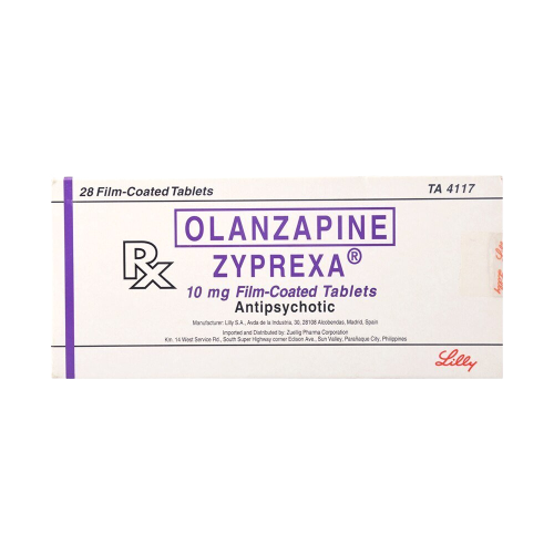 ZYPREXA Olanzapine 10mg Film-Coated Tablet 28's price in the ...